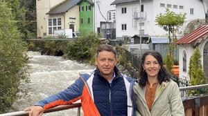 Klubobfrau Sandra Krautwaschl und Lambert Schönleitner zu Besuch in Schladming