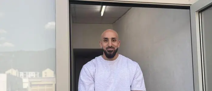 Sam Sadeghi betreibt bereits seit 2020 ein Fitnessstudio in der Vordernberger Straße
