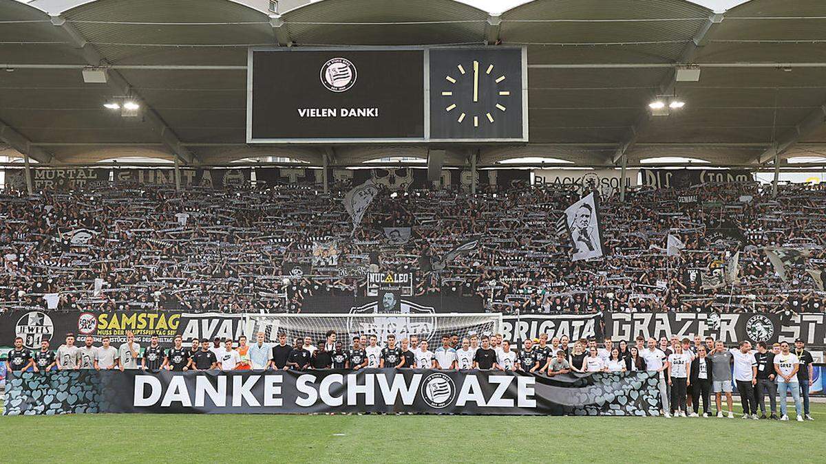 Der SK Sturm spielt eine sehr erfolgreiche Saison