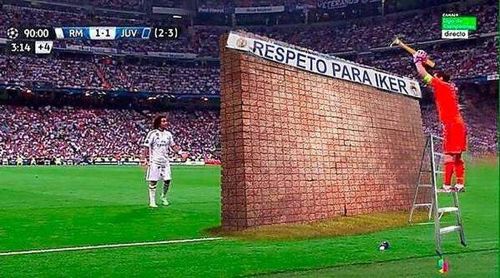 Respekt für Casillas