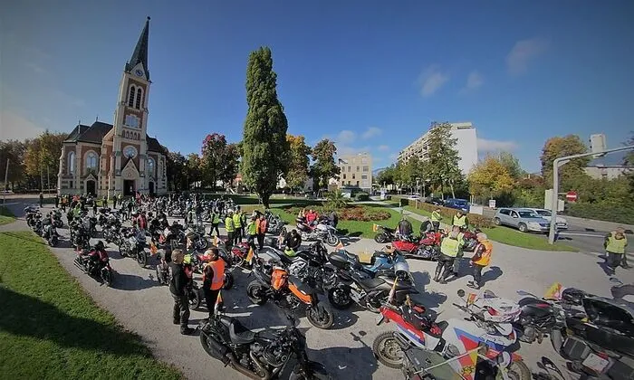 Jubiläumscorso von Villach nach Klagenfurt anlässlich des Jubiläums der Kärntner Volksabstimmung