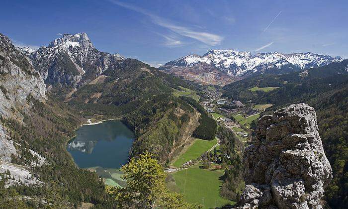 Perle zwischen Erzberg und Hochschwab: der Leopoldsteiner See