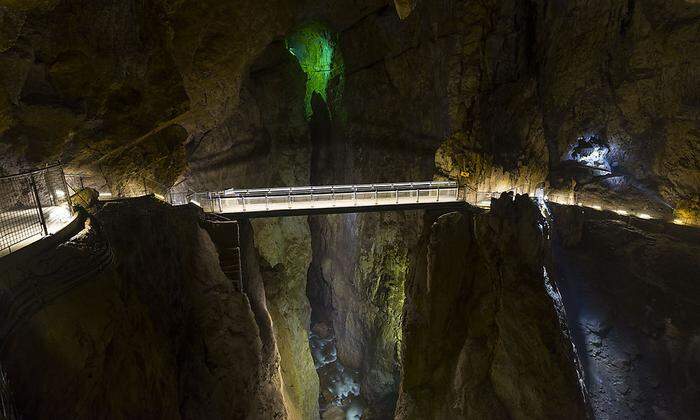 Eine eigene Welt unter der Erdoberfläche: Die Höhlen von Škocjan