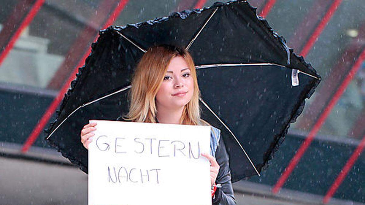 „Gestern Nacht“ war wohl nicht ihre Nacht: Was Clarissa Berner (20) daran bereut, wollte sie allerdings nicht verraten