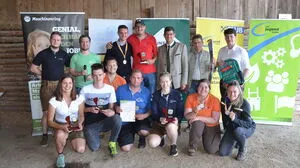 Die stolzen Sieger des Landesbewerbes