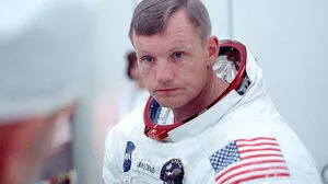 Armstrong kurz vor dem Start von Apollo 11