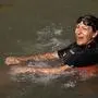 Olympics 2024 Paris Mayor Anne Hidalgo took a swim in the Seine, accompanied by Tony Estanguet in Paris Olympics 2024 Paris Mayor Anne Hidalgo took a swim in the Seine in Paris on July 17, 2024 After a postponement, Paris Mayor Anne Hidalgo finally swam in the Seine on Wednesday, accompanied by organizing committee president Tony Estanguet and ÃŽle de France prefect Marc Guillaume Nine days before the opening of the Olympic Games, the mayor of Paris was able to prove that she had succeeded in her bid to make the Seine swimmable. The pollution control plan will have cost the French state 1,4 billion euros to the French state and local authorities StÃ phane Lemouton Bestimage 2024 Olympics Paris Mayor Anne Hidalgo swam in the Seine in Paris PUBLICATIONxINxGERxAUTxSUIxONLY Copyright: xStephanexLemoutonx/xBestimagexStephanexLemoutonx/xBestimagex