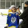 Eishockey, 2023- 11-11;Div1, UEC Huben blau/weiss
im  Bild:  Huben Meluzin Erik
PhotoCredit: Hermann Sobe