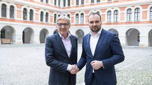 Neue Allianz: WK-Präsident Josef Herk und Ärztekammer-Chef Michael Sacherer. 