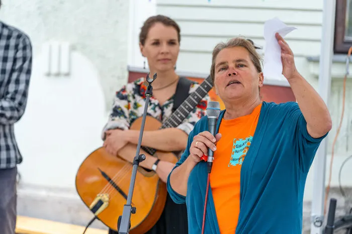 "Was für ein Fest!", war Claudia Beiser, treibende Kraft hinter der Grätzelinitiative, glücklich.