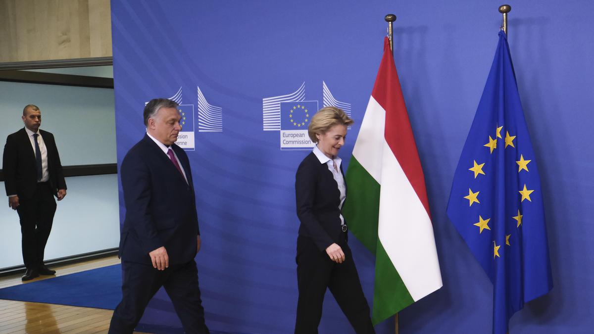 Das Verhältnis von Viktor Orbán und Urusla von der Leyen ist angespannt