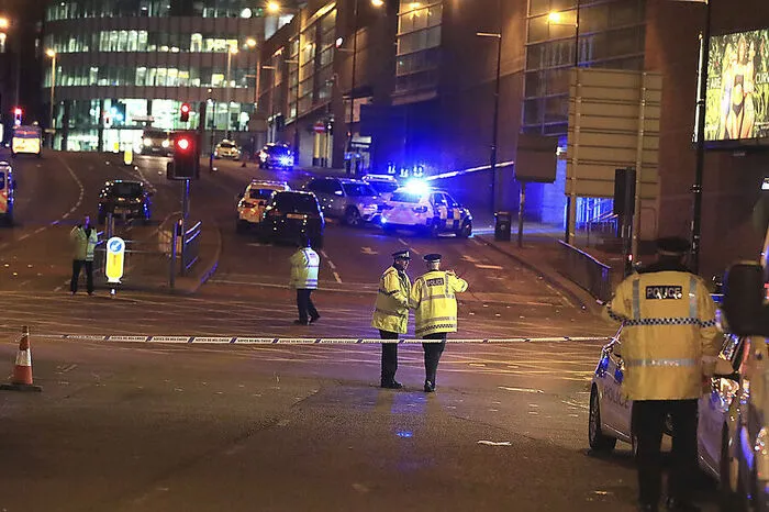 Das Gelände um die Manchester Arena wurde abgeriegelt.