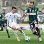 Der WAC (links Dejan Zukic) spielte zuhause gegen Ried (Michael Sollbauer) 0:0