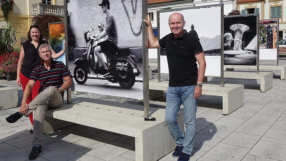 Natalie Bauernhofer, Werner Schantl und Helmut Pekler (von links)