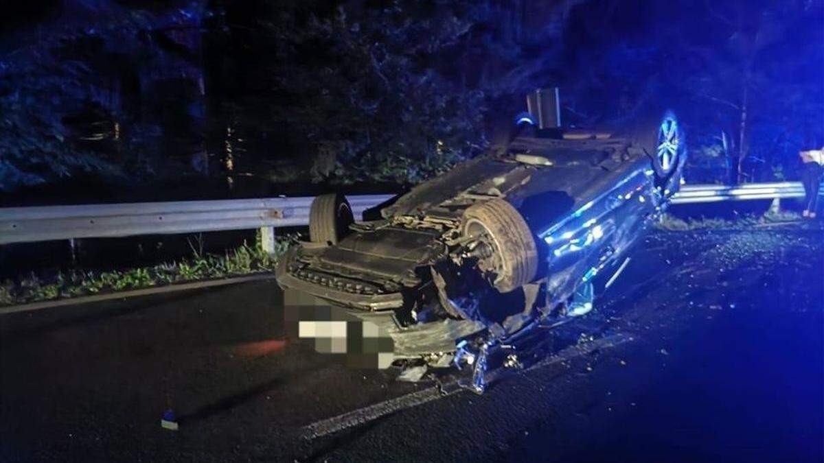 Zum Glück wurde bei dem Unfall niemand verletzt