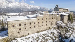 Die Klosterruine Arnoldstein. Hier wurde einst Gericht gehalten