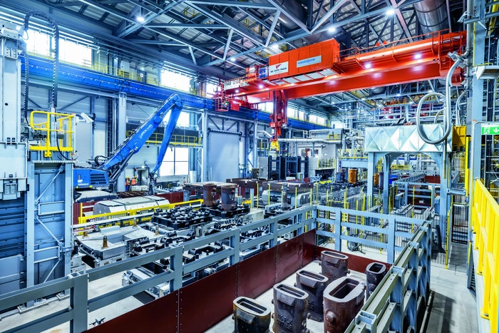 Die automatisierte Gussplattenvorbereitung im Edelstahlwerk Kapfenberg