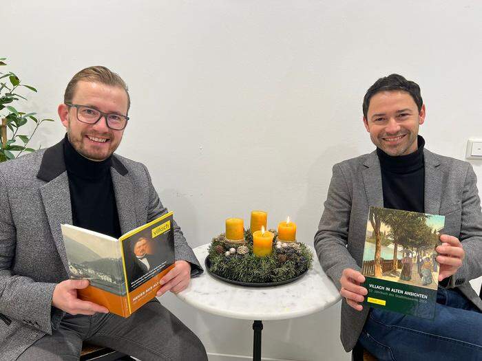 Stadtmarketing-Geschäftsführer Pierre Bechler und Museumsdirektor Andreas Kuchler