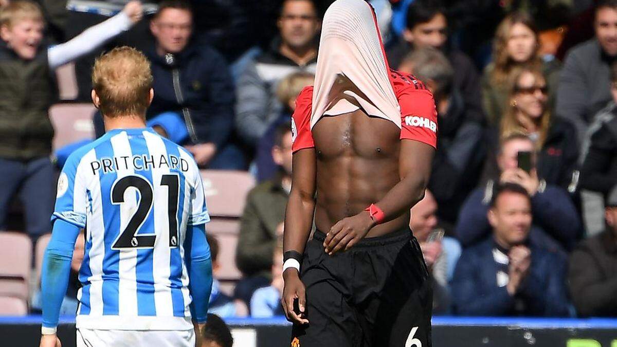 Manchester-United-Star Paul Pogba konnte es nicht fassen