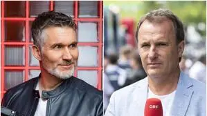 Die Stimmen von ServusTV und ORF: Andreas Gröbl und Ernst Hausleitner 