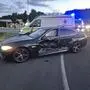 Donnerstagabend krachte es auf der B64, zwei Pkw kollidierten im Kreuzungsbereich