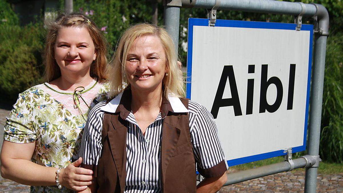 Ulrike Beimpold (links) und Schwester Ursula Eybel