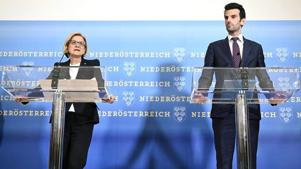 Niederösterreichs ÖVP-Chefin Mikl-Leitner paktiert doch mit FPÖ-Chef Landbauer