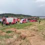 Die FF Wettmannstätten wurde Sonntagnachmittag zu einem Wiesenbrand gerufen