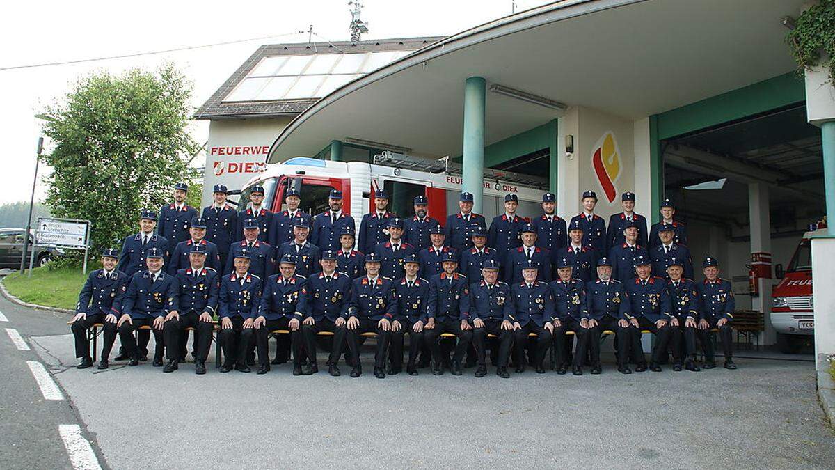 Die Feuerwehr Diex lädt am Wochenende zum Jubiläumsfest. Am Freitag gibt es die „Fire-Disco“