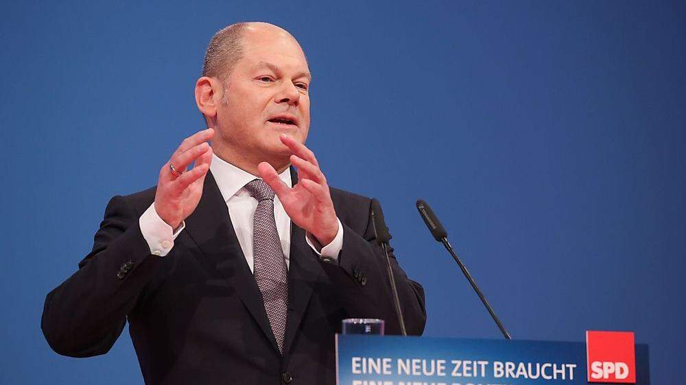 Olaf Scholz, der neue Finanzminister Deutschlands