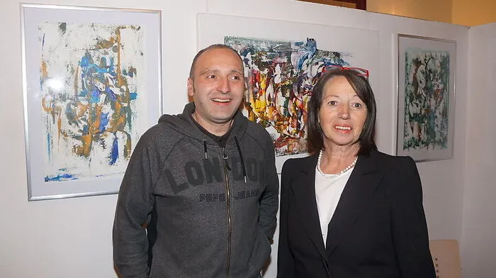 Die Initiatoren des „Abends der Kunst“: Johann und Hildegard Gressl