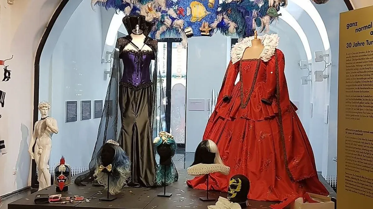 Blick in eine schrille Welt