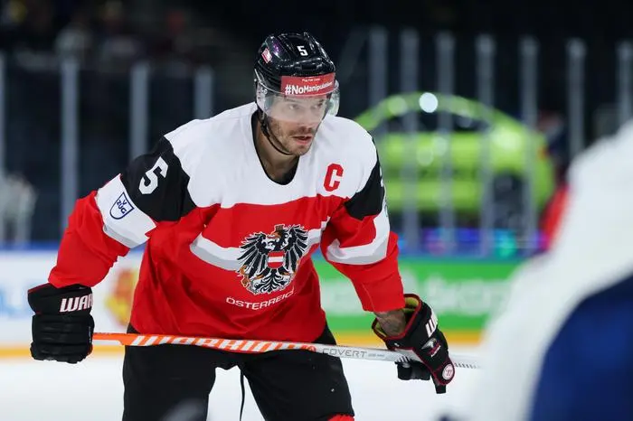 Österreichs Eishockey-Teamkapitän Thomas Raffl