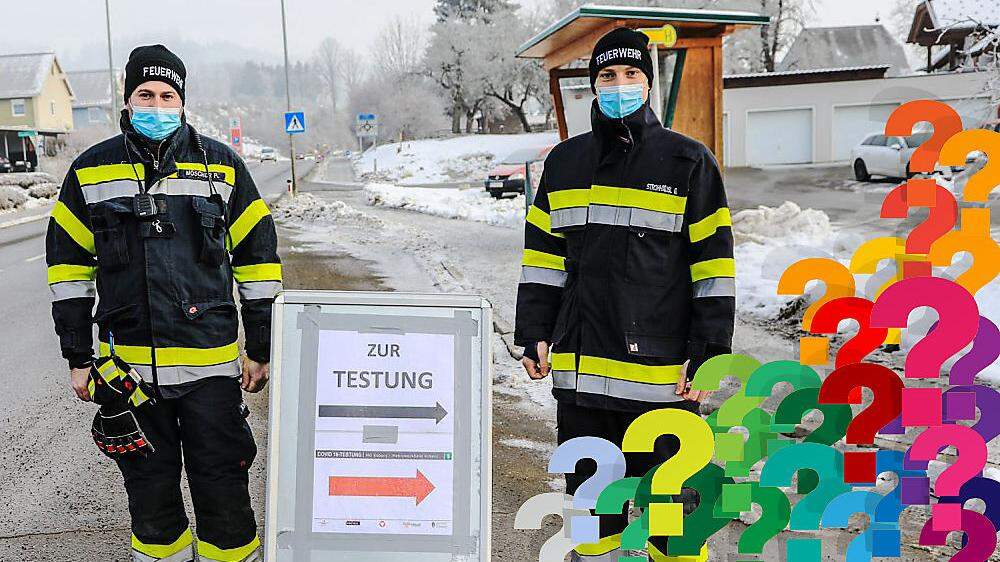 Am ersten Massentestwochenende standen viele steirische Feuerwehrmitglieder im Einsatz - doch seit der Überarbeitung des nationalen Impfplans zählen sie nicht mehr zur kritischen Infrastruktur und finden auch keine Berücksichtigung bei einer Impfpriorisierung