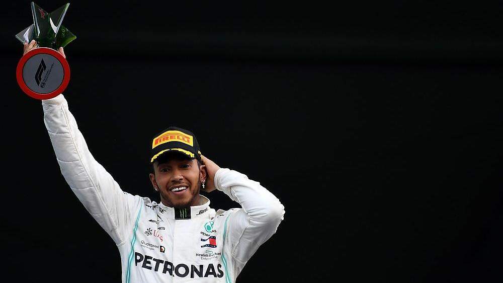 Lewis Hamilton gewann vor einer Woche in Mexiko