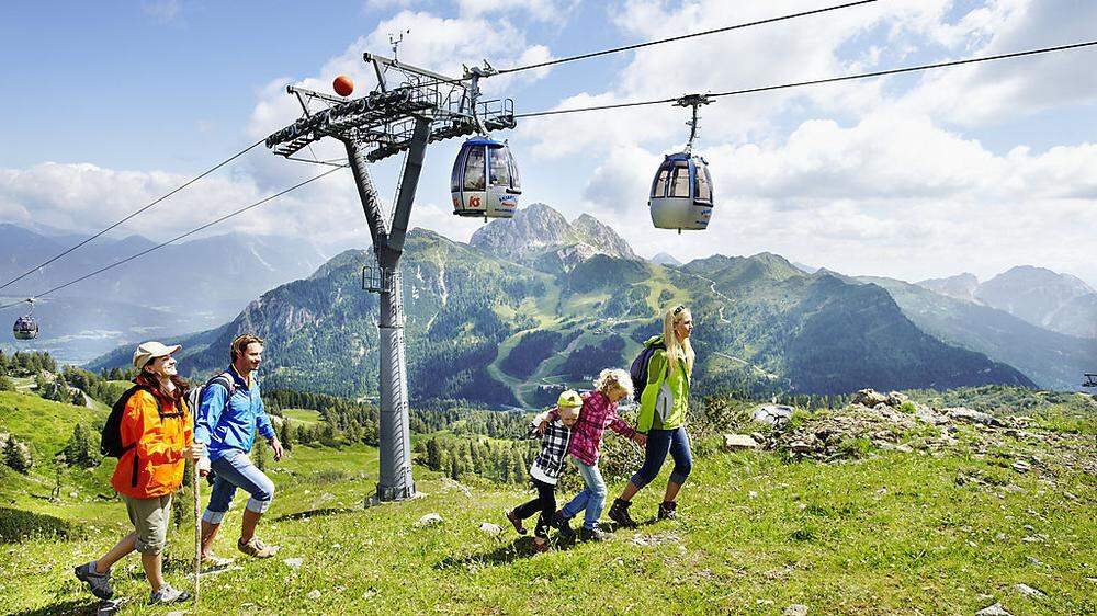 Die Zahl der Sommergäste soll bei den Bergbahnen Nassfeld jährlich um zehn Prozent steigen