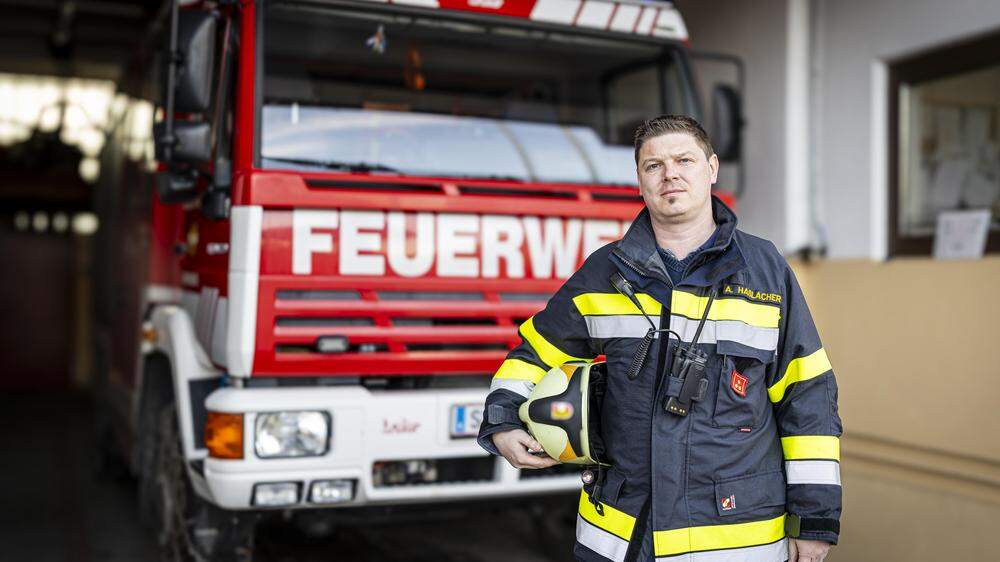 Alexander Haßlacher, Kommandant Feuerwehr Greifenburg 
