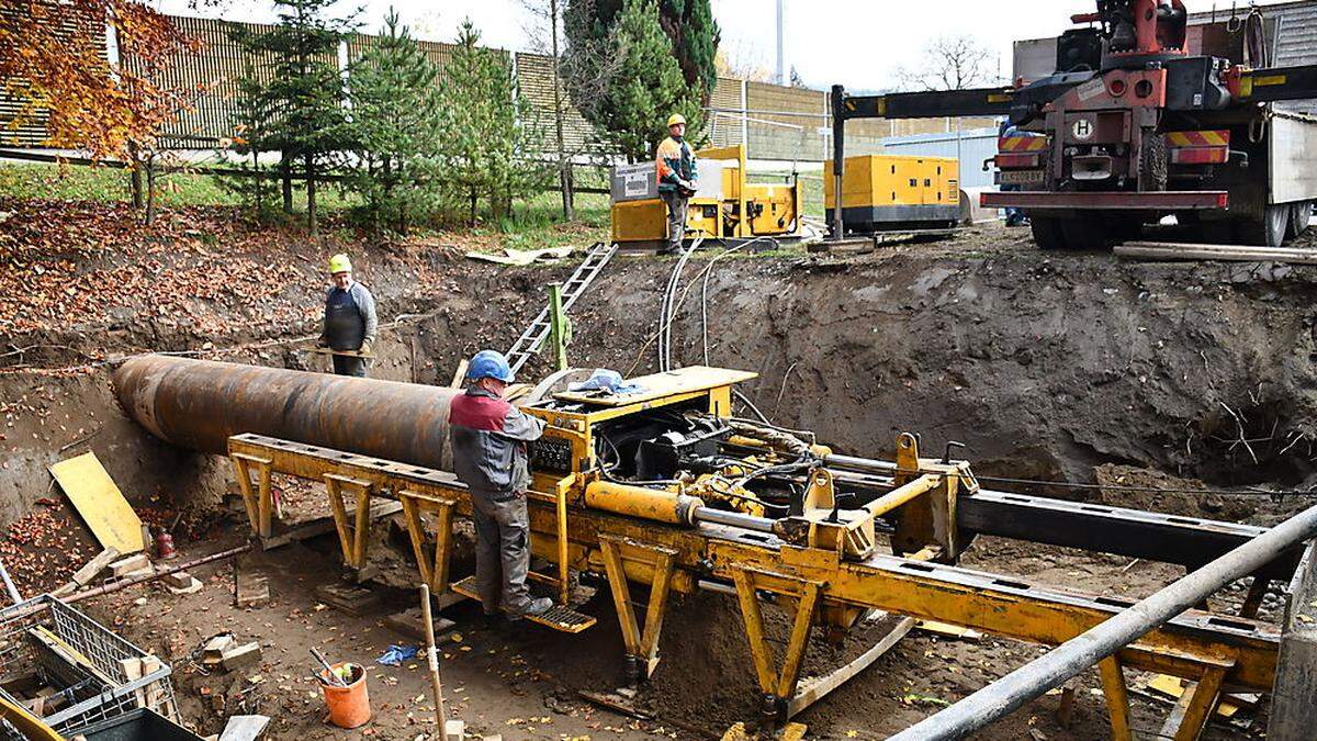 Kanalbauarbeiten in Spittal werden Anfang März wieder fortgesetzt