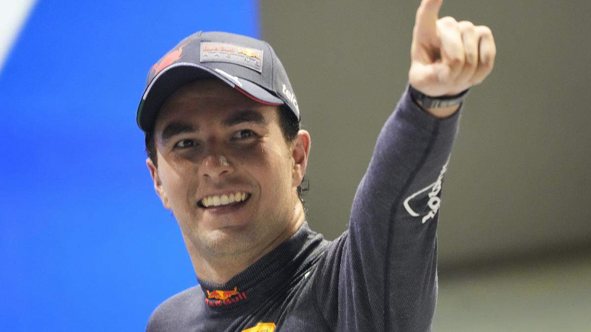 Sergio Perez siegte in Singapur