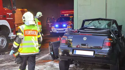 Die Unfallstelle in Gniebing