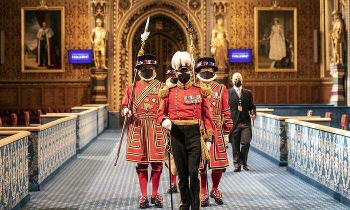 An Traditionen wird in Westminster festgehalten 