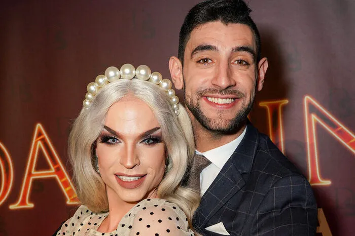 Drag-Queen Tamara Mascara tanzt mit Dimitar Stefanin