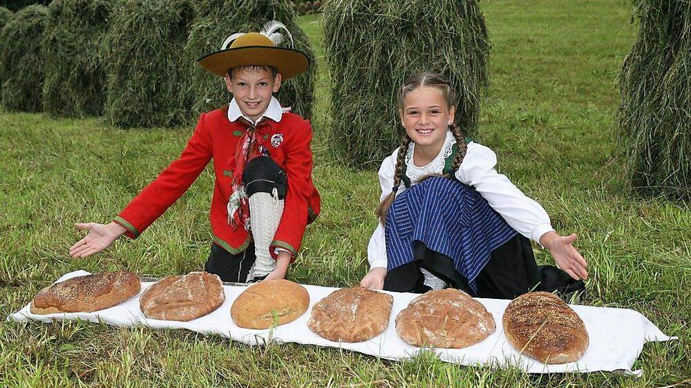 Die vielen Lesachtaler Brotsorten können beim Brotfest amn 5. und 6. September verkostet werden