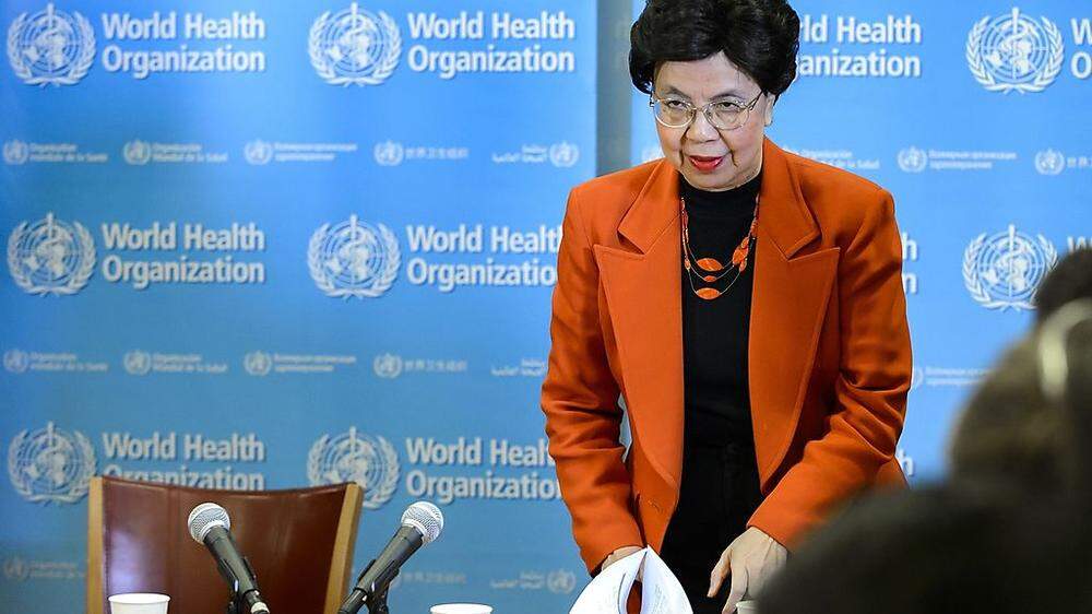 Generaldirektorin der Weltgesundheitsorganisation (WHO), Margaret Chan