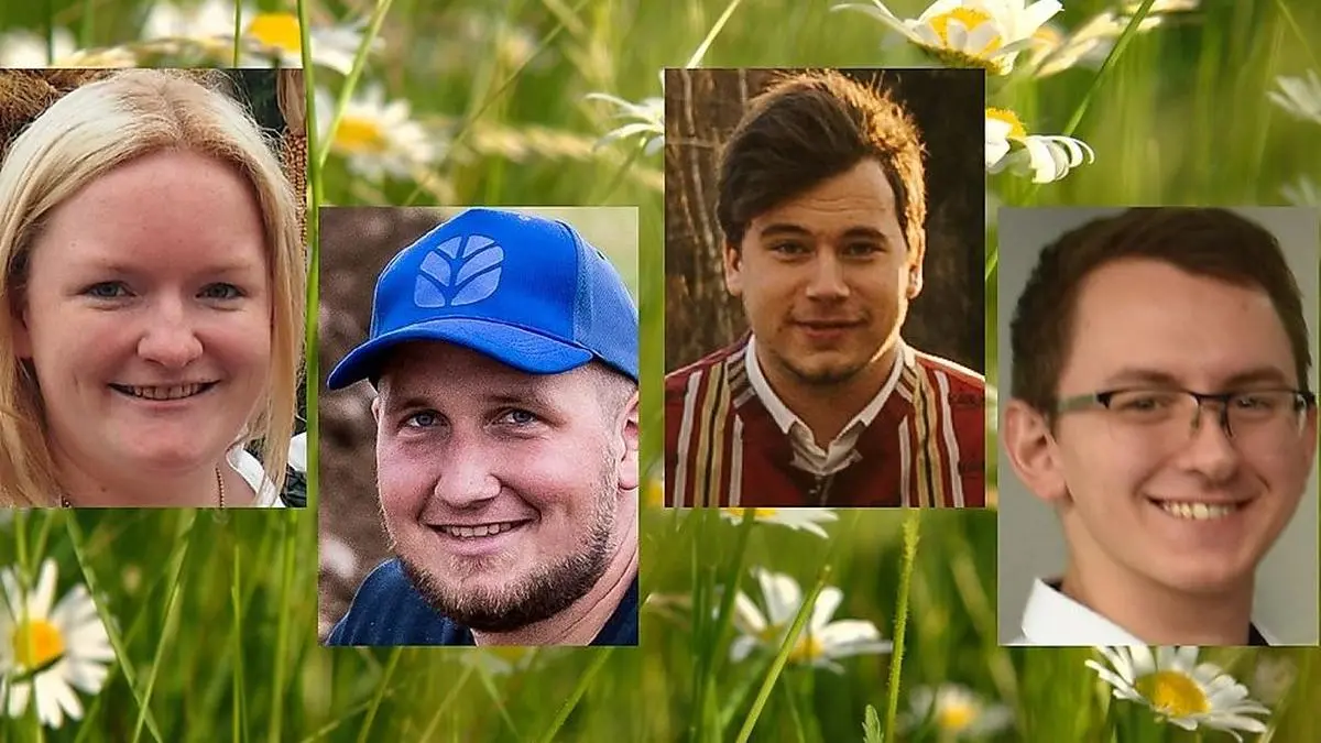 Von links: Ingrid Pušar, Martin Mostegel, Fabian Kogler, Karl Scheiber