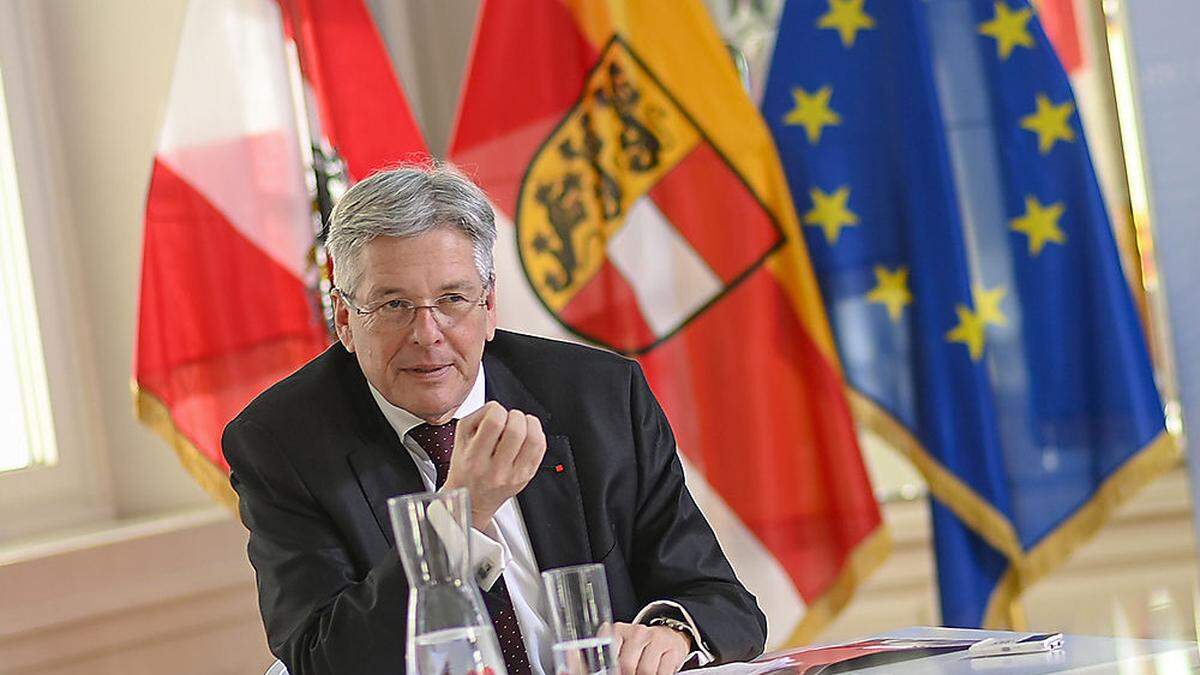Landeshauptmann Peter Kaiser (SPÖ)