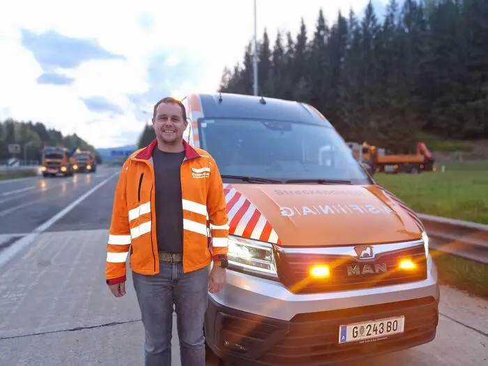 Markus Bratschko, Leiter der Autobahnmeisterei Unterwald