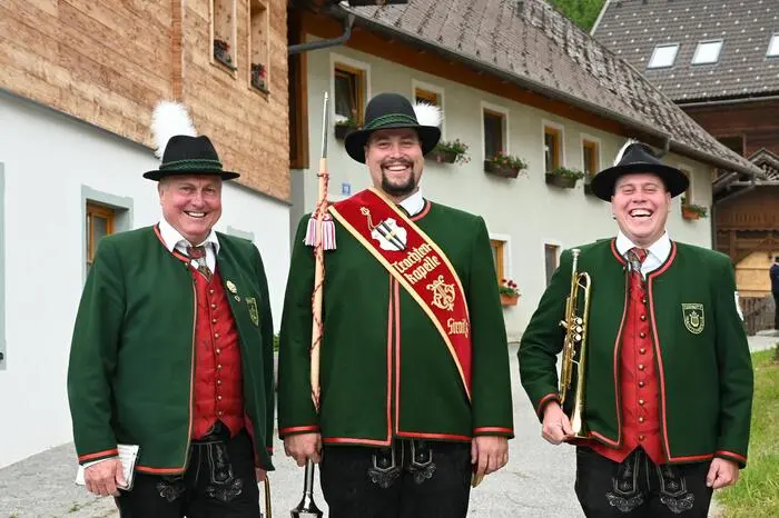 v.l. Josef Konrad, Gregor Konrad und Gerald Konrad