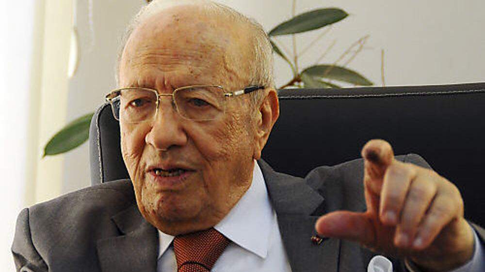 Der tunesische Präsident Beji Caid Essebsi