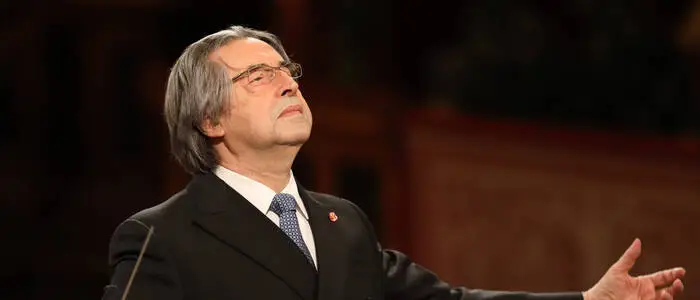 Riccardo Muti, hier auf einer Archivaufnahme vom Wiener Neujahrskonzert 2021